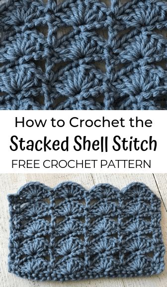 Image result for Stacked Shells Crochet Pattern