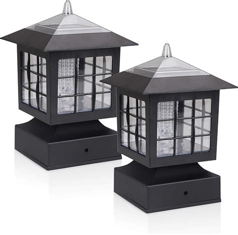 KMCLIGHTING KS101X2 Outdoor Solar Light 2 Pack with 4-Inch India | Ubuy