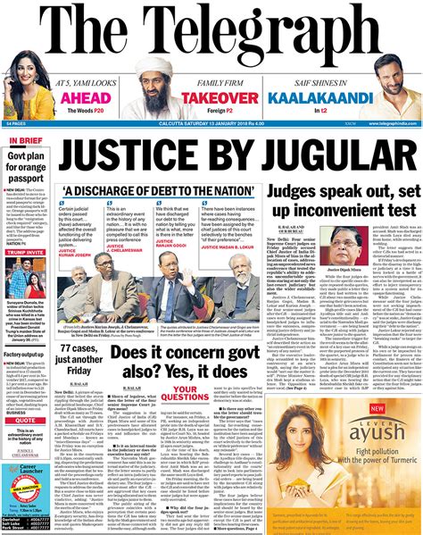 Front pages: ‘Justice League’, ‘Supreme Strike’, say newspapers about ...
