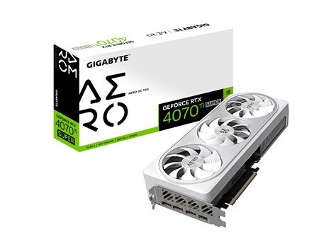 GIGABYTE Geforce RTX 4070 Ti Super Aero Oc 16G pci_e_x16 Graphics Card ...