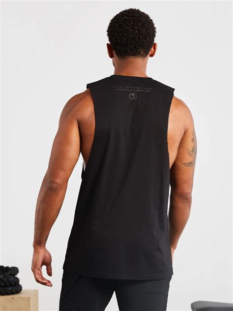 Lifting Club Drop arm Tank Black – HIDELT