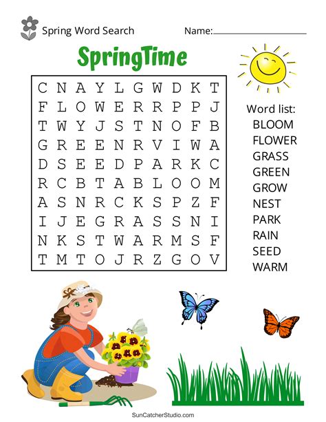 Free Printable Word Search Kindergarten | Fanny Printable