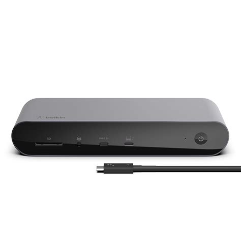 Belkin Thunderbolt 4 Dock Pro, Single 8K @ 60hz, Dual 4K Display ...