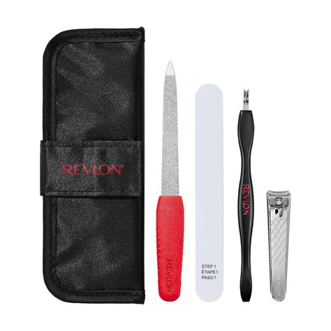 Amazon.com : Revlon Manicure Essentials Kit with Travel Case, Nail Care ...