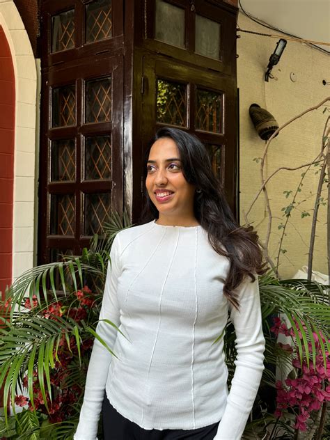 Piped Cotton Ribbed Top - White – The Wink Label