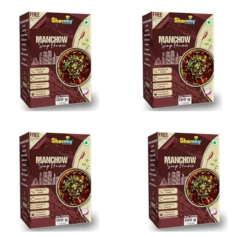 Sharnay Instant Manchow Soup Premix (400gm), Healthy And Tasty Manchow ...