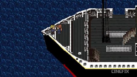 Así sería Titanic de James Cameron convertido en un JRPG retro ...