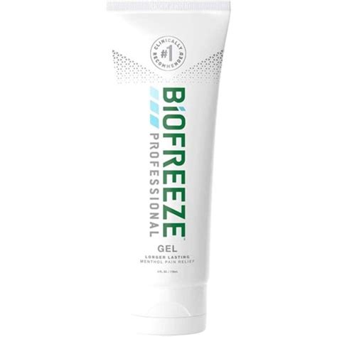 Biofreeze Cold Therapy Pain Relief Gel -- 4 fl oz - Vitacost