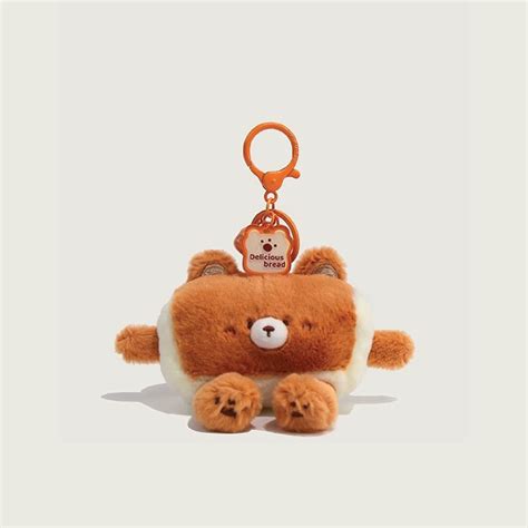 Cute 3D Bear Charm Keychain - Uni Seoul - Affordable Korean Luxury