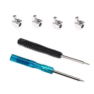 PRAV® Metal Lock Buckles Latch with Screwdriver Set for Nintendo Switch ...