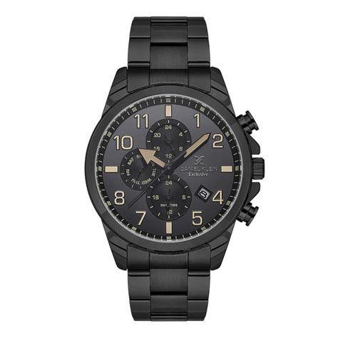 Buy Daniel Klein Black Dial Exclusive Men Analogue Watch - DK.1.13633-5 ...