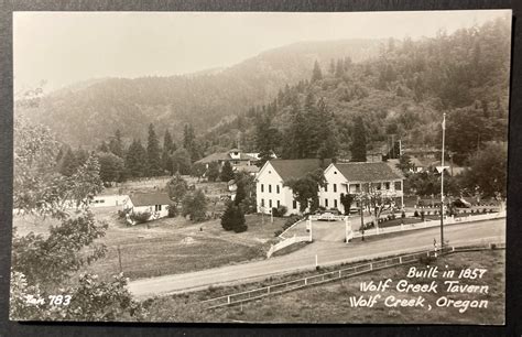 Wolf Creek Tavern Wolf Creek Oregon RPPC Zan 783 | eBay