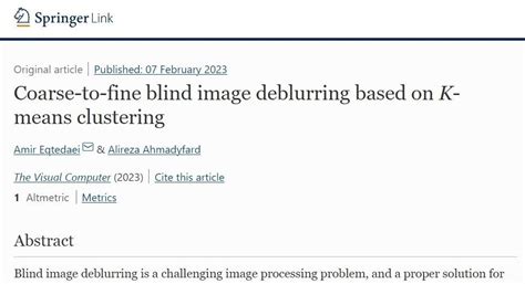 Image result for The Visual Computer Journal