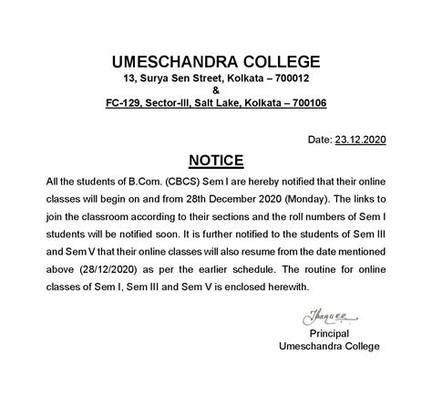 ONLINE CLASSES ROUTINE