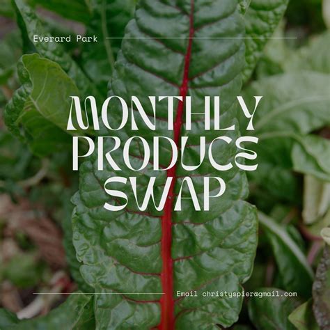 April Produce Swap 2024, Everard Park Reserve, Adelaide, 28 April 2024 ...