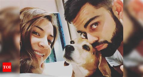 Virat Kohli and Anushka Sharma mourns death of his pet dog, posts ...