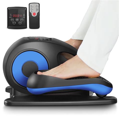 ANCHEER Electric Under Desk Elliptical, Seated Pedal Exerciser with LCD ...