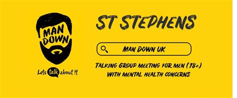 Man Down St Stephen-in-Brannel fortnightly mental health talking group ...