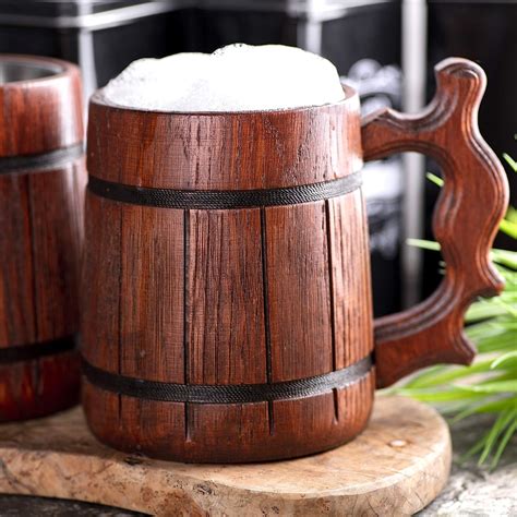 Buy One Ring Mug. Lord Rings Gift. Personalized Wooden Beer Mug. Hobbit ...