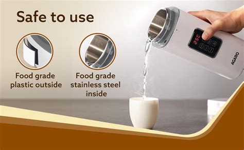AGARO Delite Portable Electric Kettle, 500 Ml, Fast Boiling, Adjustable ...