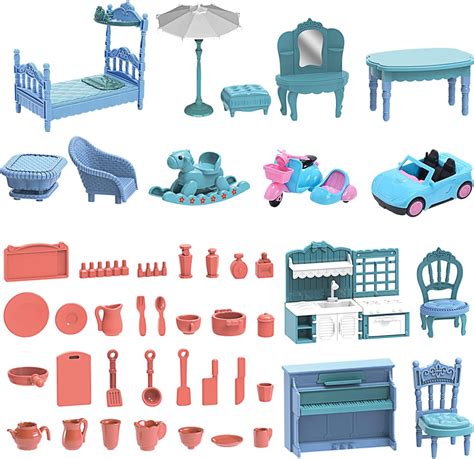 CUTE STONE Dollhouse Dreamhouse with 2 | Ubuy India