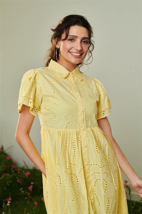 Gala Schiffli Dress | Women | Dusk – Dusk Attire