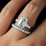 Hot 9 carat emerald cut diamond ring New Arrivals