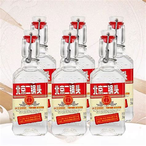 北京二锅头永丰牌清香型白酒(出口小方瓶)42度红瓶200ml*24瓶整箱-阿里巴巴