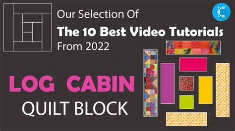 Image result for Log Cabin Quilt Pattern Tutorials