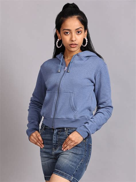 Blue Hoodie Jacket – GENZEE