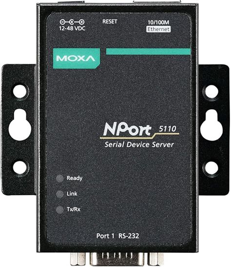 MOXA NPort 5110-1 Port Serial Device Server, 10/100 India | Ubuy