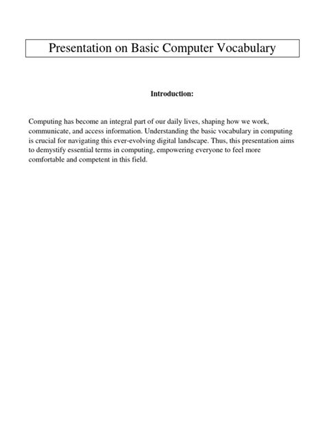 Basic Computer Lingo 的图像结果