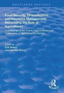 Food Security, Diversification and Resource Management: Refocusing the ...