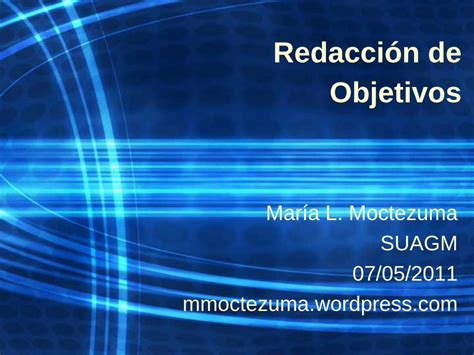 Reflexiones finales sobre la elección de objetivos