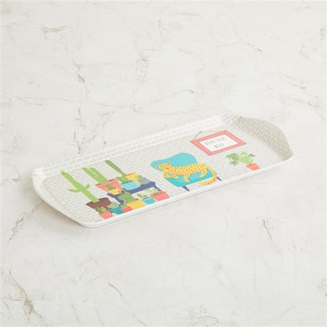 Buy Raisa Urban Jungle Basic Tray from Home Centre at just INR 199.0