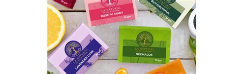 Buy LA NATURAL Assorted Bath Soap Kit | Lavender, Rosemary, Neem Aloe ...