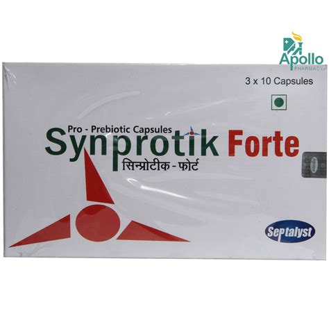 Synprotik Forte Capsule 10's Price, Uses, Side Effects, Composition ...