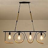 Buy DASYA ENTERPRISES® Ceiling Light Industrial Black and Brown Jute ...