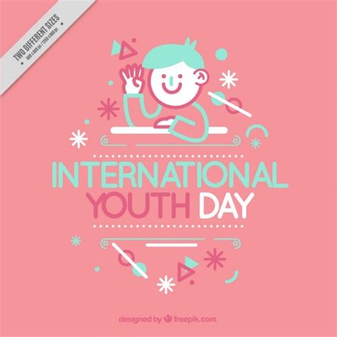 Sfondo rosa con bel bambino | Vettore Gratis