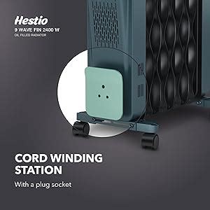 Havells Hestio 9 Wave Fin OFR 2400 Watt with 3 Heat Setting "800W/1200W ...