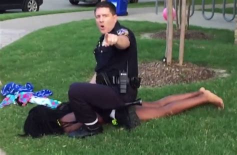 Texas police officer manhandles black girl and pulls out gun | Dazed