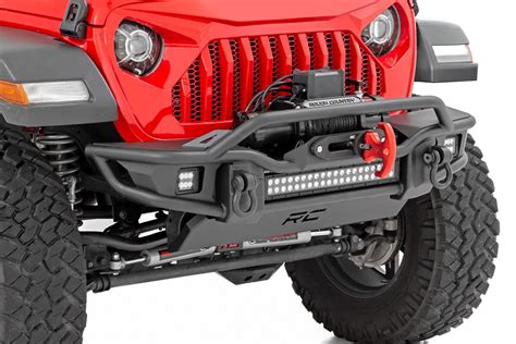 Rough Country Tubular Front Bumper for 07-24 Jeep Gladiator JT/JK & JL - 10647 | Jeep bumpers ...