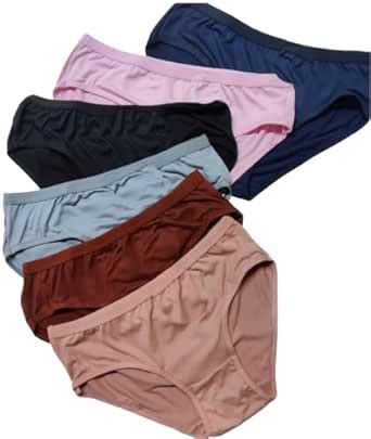 Buy Bodymist Cotton Bikini Panties for Women Pack of 3 High Coverage ...