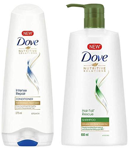 Buy Dove Hair Therapy Intense Repair Conditioner, 175ml And Dove Hair ...