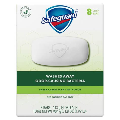 Safeguard Triclocarban Antibacterial Deodorant Bar Soap, White with ...