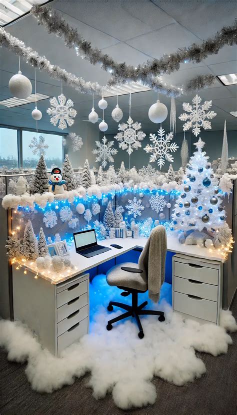 🎄 17+ Brilliant Holiday Cubicle Decorating Ideas That Will WOW Your ...
