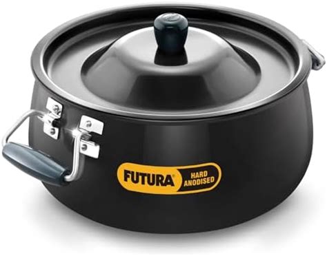 Hawkins Aluminium Futura 12 Litre Bigboy Biryani Handi, Polished Hard ...