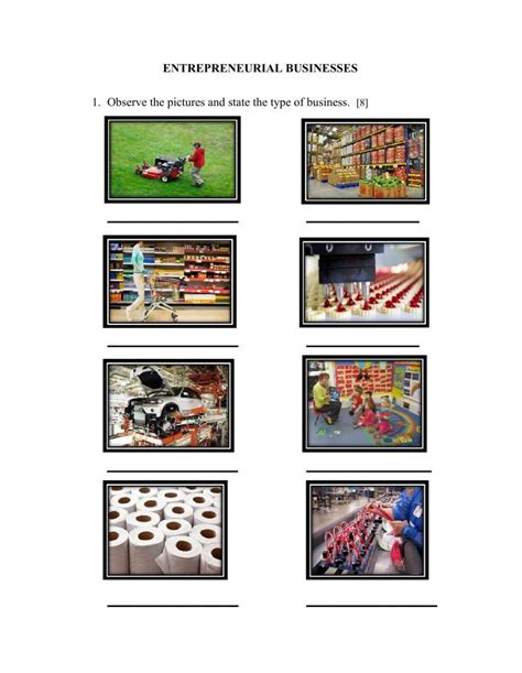 Entrepreneur High School Worksheets 的图像结果