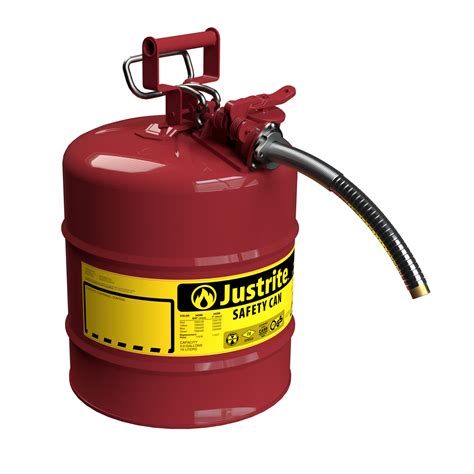 Justrite Safety Gas Can, 5-Gallon, Model# 7250130 | Northern Tool
