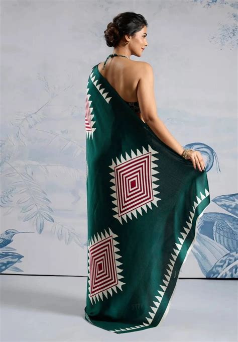 Disha Printed Silk Saree – Kalyanja